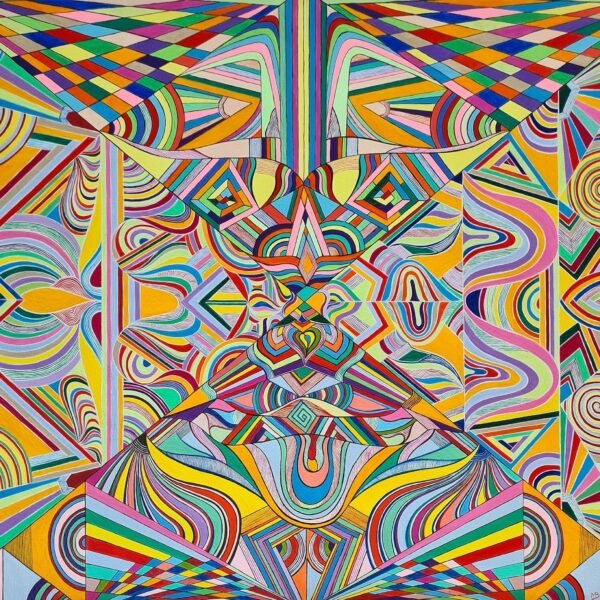 art-monik Joie de vivre acrylique géométrique