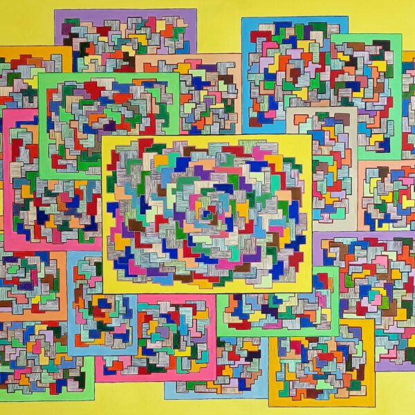 art-monik Puzzle acrylique géométrique