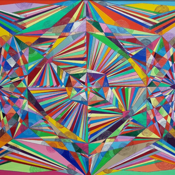 art-Monik Ricochets acrylique géométrique