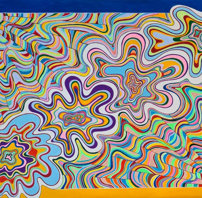 art-monik Splash acrylique géométrique